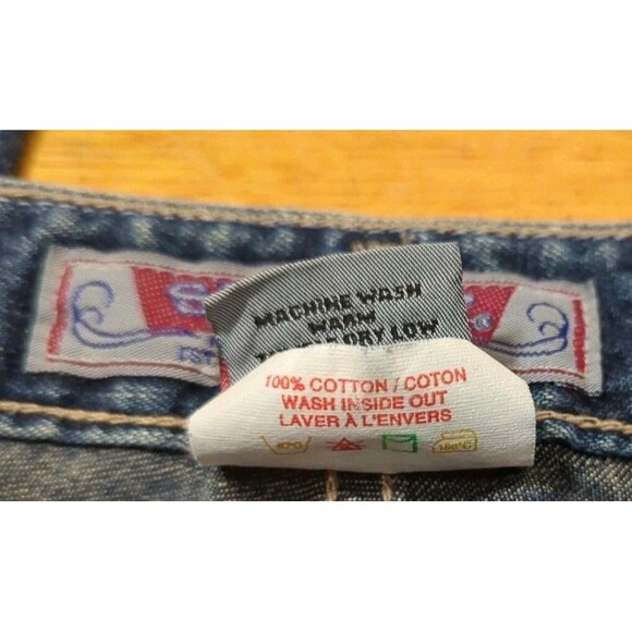 VINTAGE Silver Jeans Women's 33/30 Low Rise Flared Canada Made Y2K Rare EUC - Picture 8 of 10